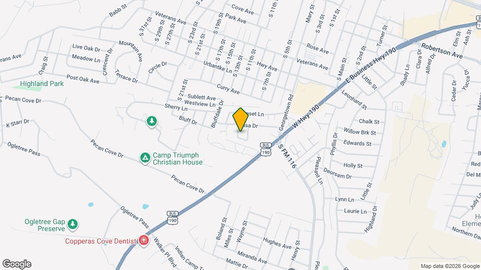 302 Horseshoe Dr Map and Location Details