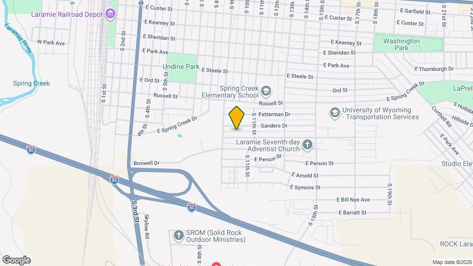 929 E Palmer Dr Map and Location Details
