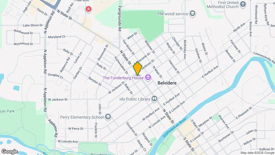 710 N State St, Unit Apt 1 Map and Location Details