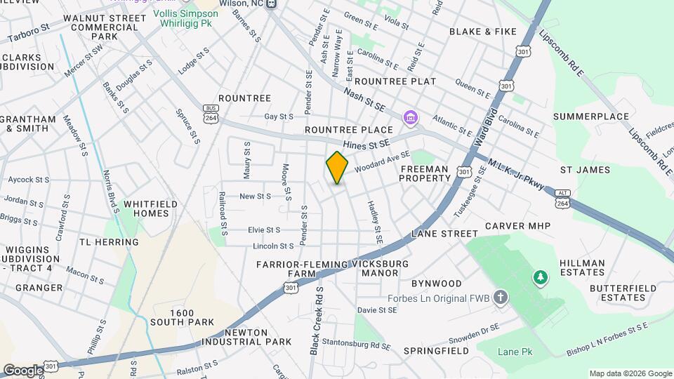 807 Rountree Ave SE Map and Location Details