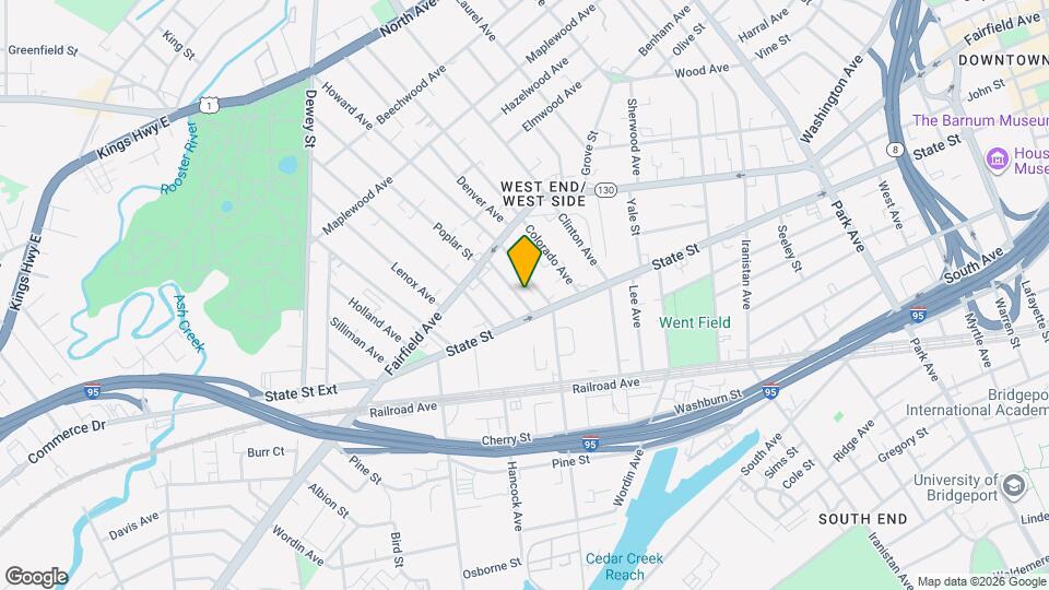 36 Bassick Ave Map and Location Details