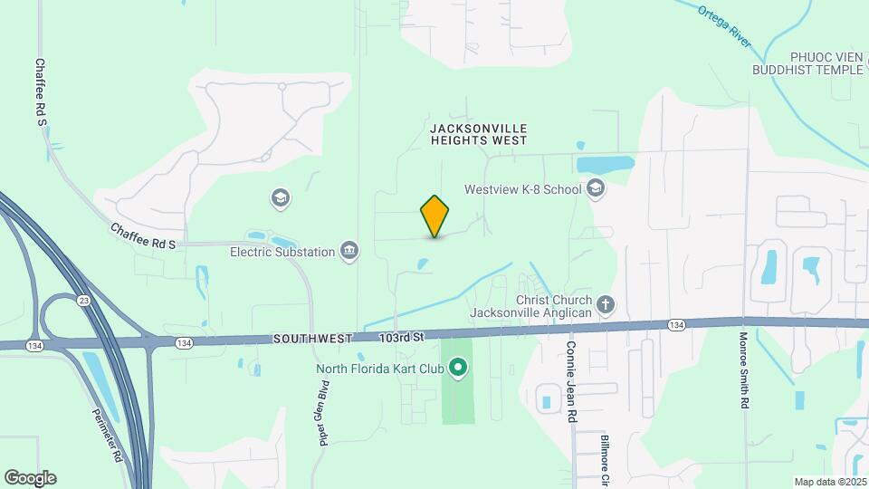 10226 Magnolia Hills Dr Map and Location Details