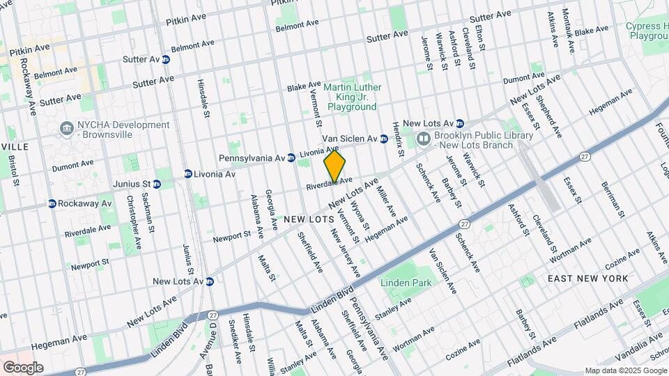649 Vermont St Map and Location Details