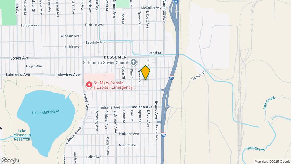 1909 E Routt Ave Map and Location Details