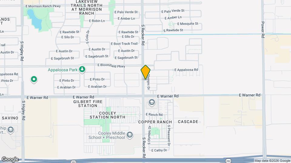 4016 E Brisa Dr Map and Location Details