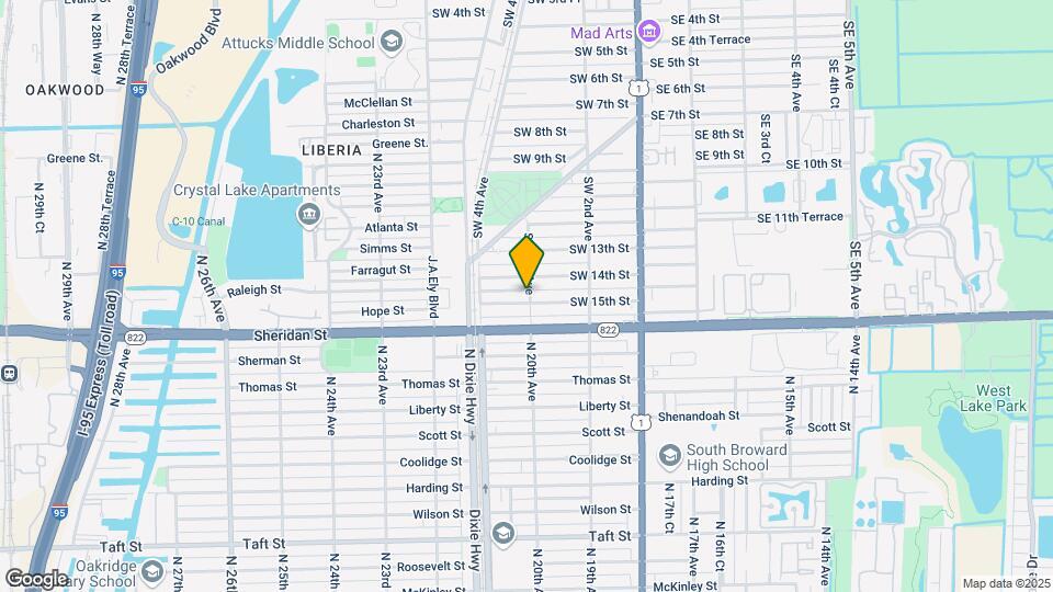 302 SW 15th St Mapa y Detalles de la Ubicación