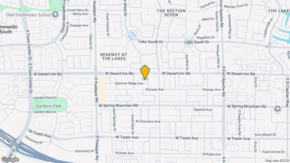 9888 Sparrow Ridge Ave Map and Location Details