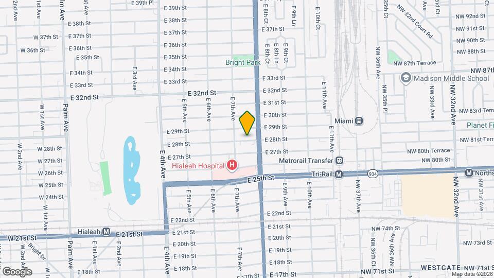 751 E 28th St, Unit B1 Mapa y Detalles de la Ubicación