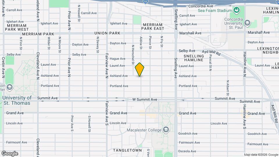 1704 Ashland Ave Mapa y Detalles de la Ubicación