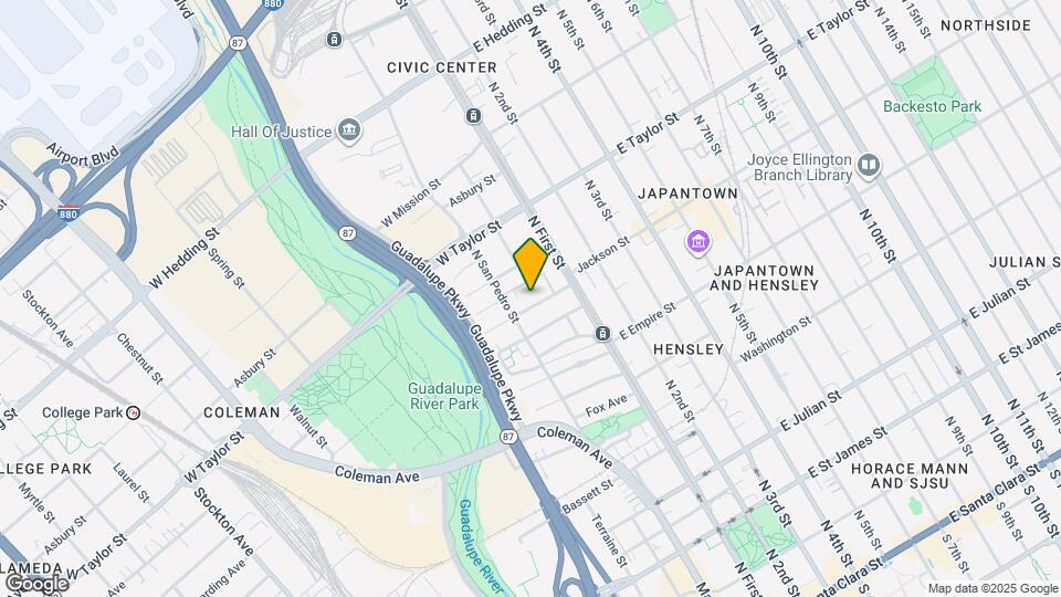 95 Hobson St Map and Location Details