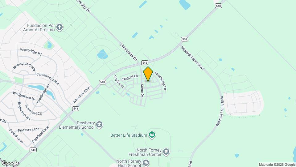 4705 Gold Rush Way Map and Location Details