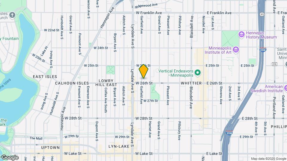 2541 Garfield Ave Map and Location Details