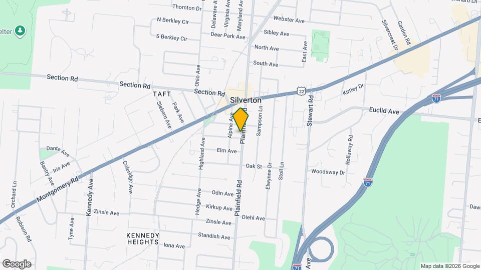 6803 Plainfield Rd, Unit 2 Map and Location Details