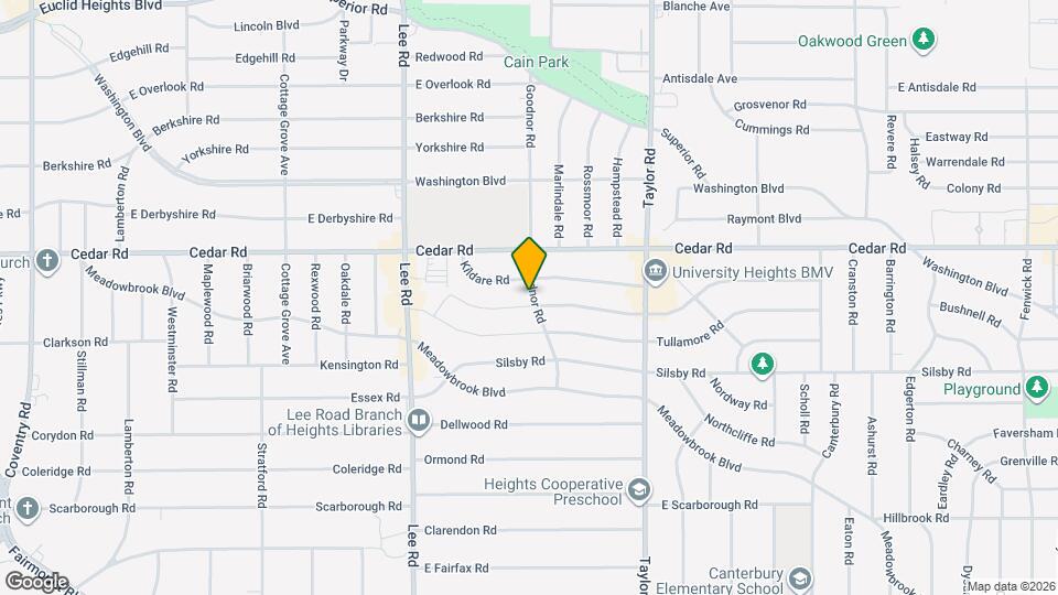 3317 Cedarbrook Rd Map and Location Details