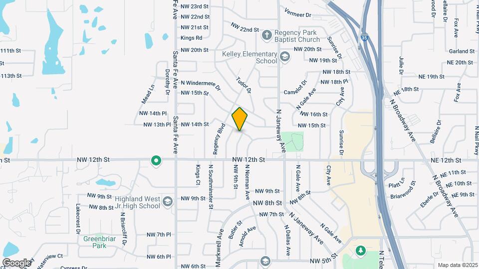 860 NW 14th St Map and Location Details