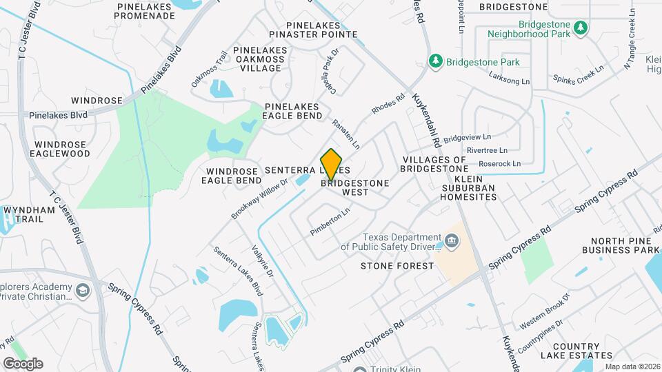 19734 Glenfinch Ln Map and Location Details