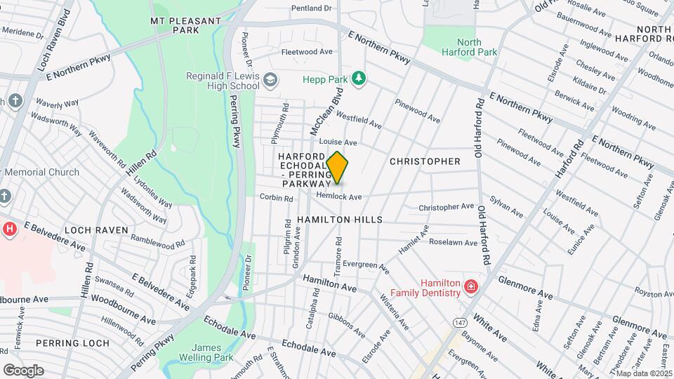 6204 Tramore Rd Map and Location Details