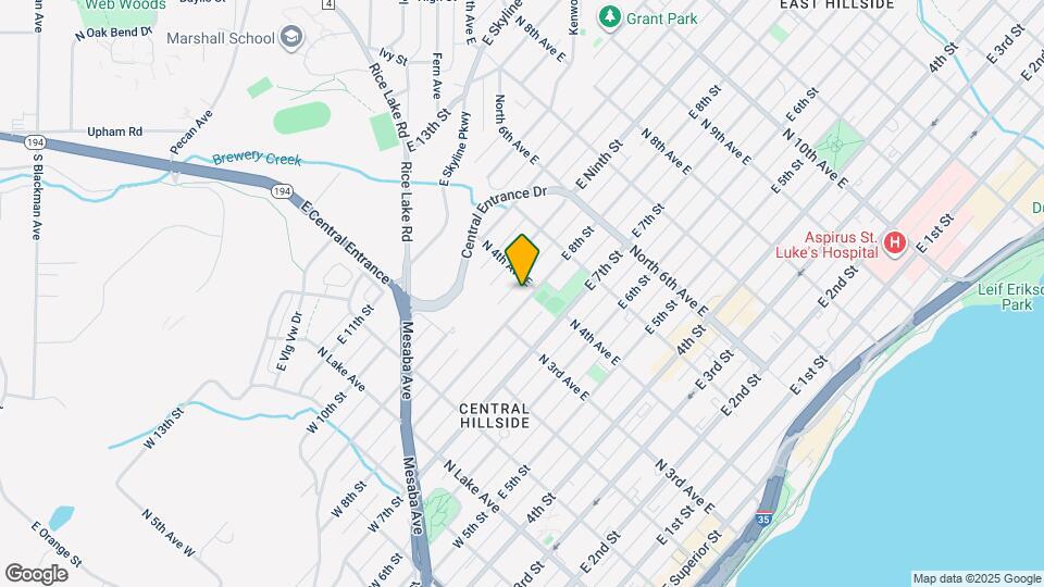 325 E 8th St, Unit 2 Map and Location Details