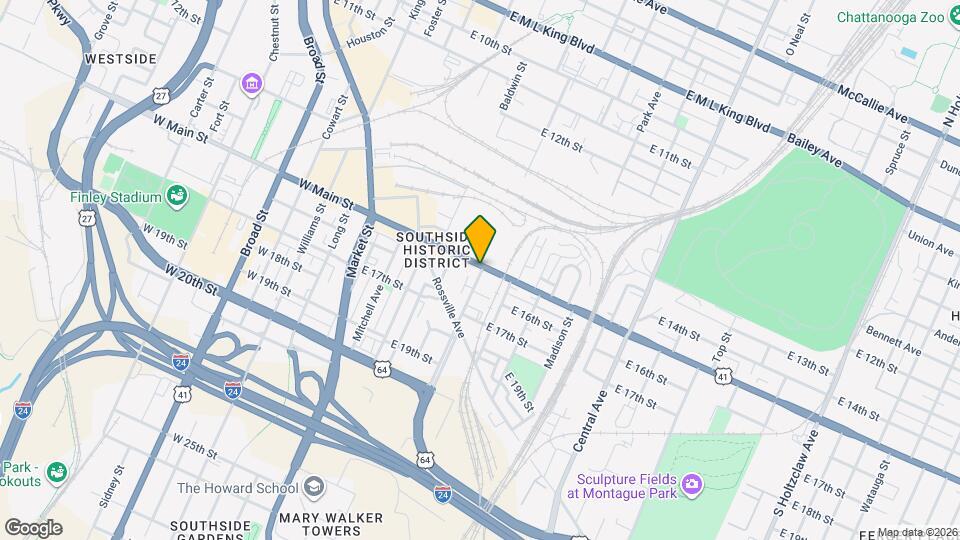 1507 Washington St Mapa y Detalles de la Ubicación