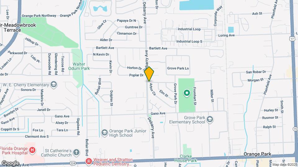 1270 Arbor Cir Map and Location Details