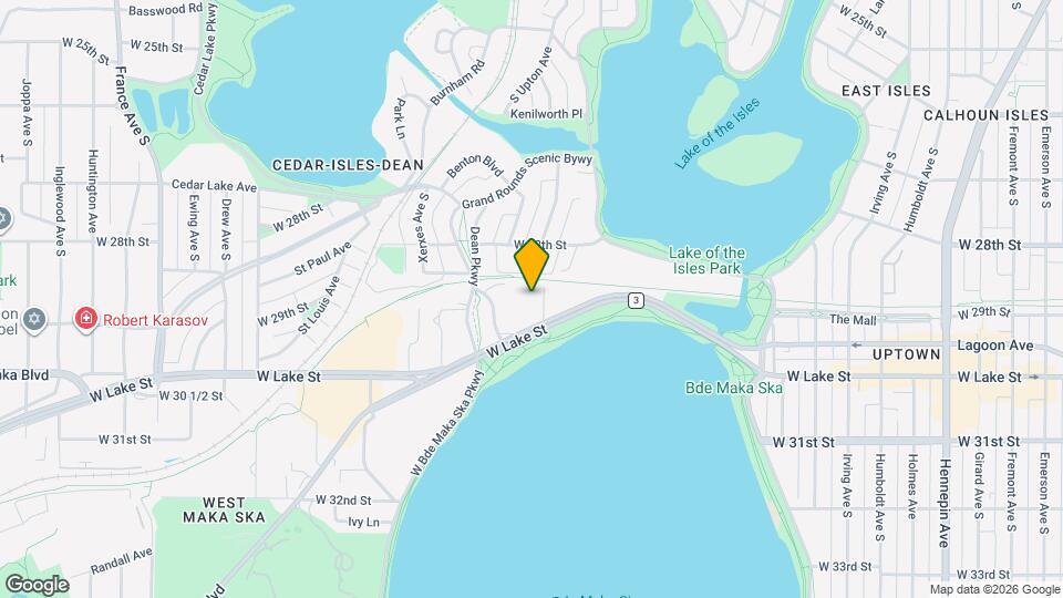 Calhoun Beach Club Apartments Map and Location Details