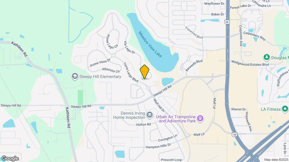 1679 Via Lago Dr Map and Location Details