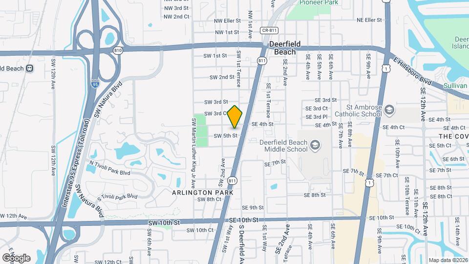 163 SW 5th St Map and Location Details