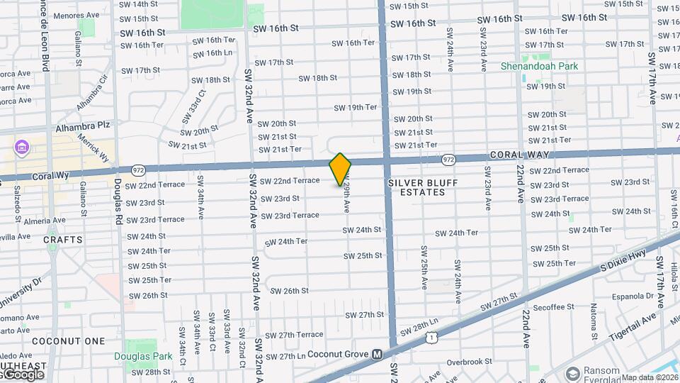 2911 SW 23rd St Map and Location Details