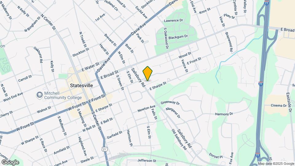 519 Davis St Map and Location Details