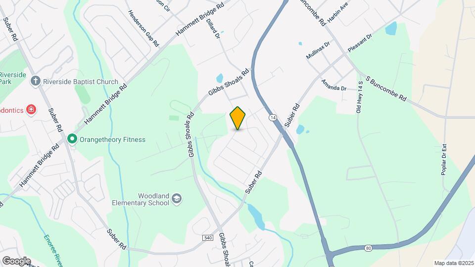 412 Yellow Fox Rd Map and Location Details