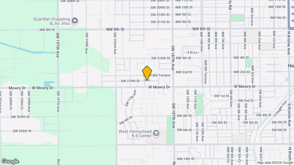 18884 SW 319th St Map and Location Details