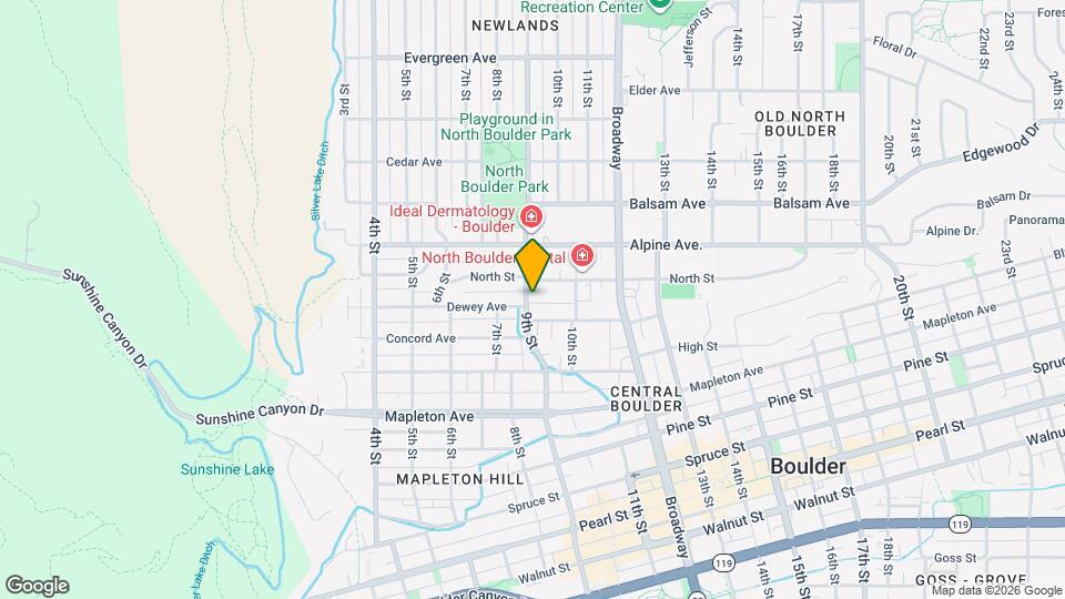 2530 9th St Map and Location Details