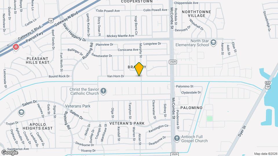 5640 Van Horn Dr Map and Location Details