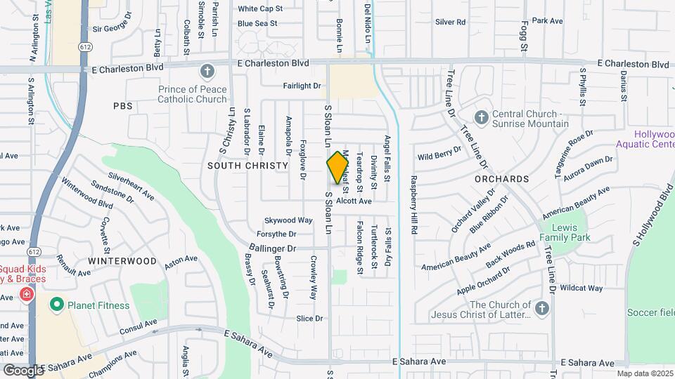 5825 Bent Branch Ln Map and Location Details