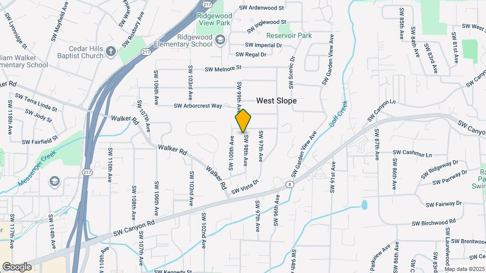 3145 SW 98th Ave Map and Location Details