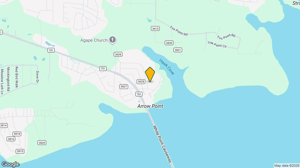 9849 Shawnee Ln Map and Location Details