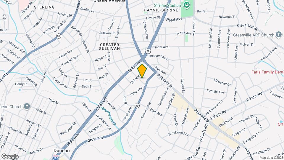 305 Elm St Map and Location Details