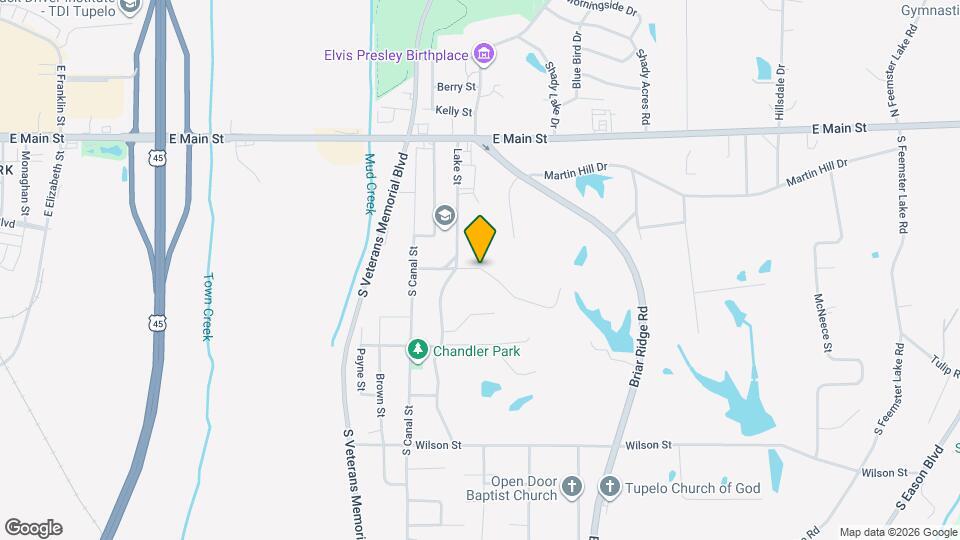 1323 Hankins St Map and Location Details