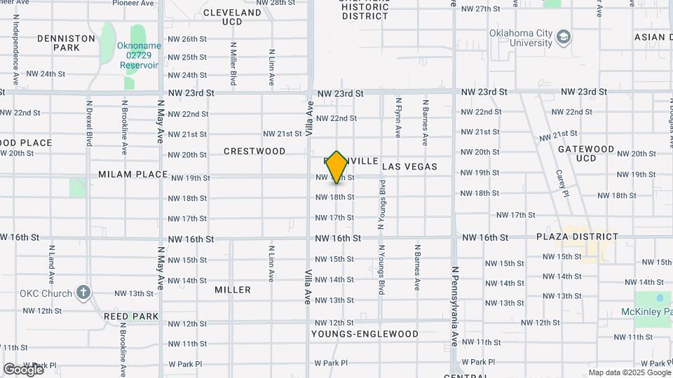 1908 N Billen Ave Map and Location Details