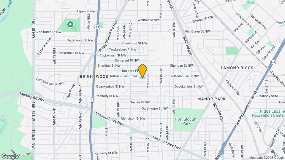 521 Quintana Pl NW Map and Location Details