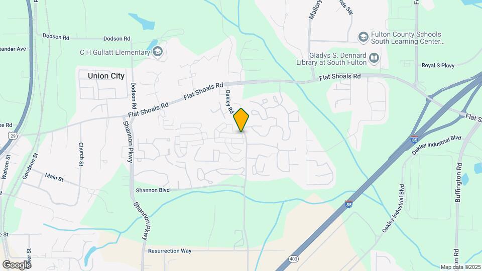 5020 Oakley Commons Blvd Map and Location Details