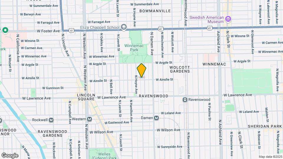 2040 W Ainslie St, Unit 2100-2106-S2 Mapa y Detalles de la Ubicación