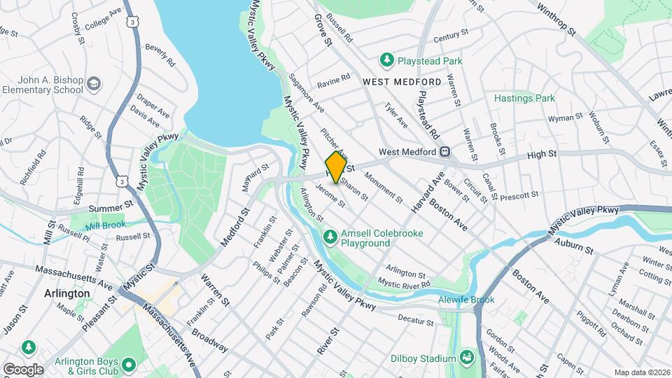 15 Sherman St, Unit 1 Map and Location Details