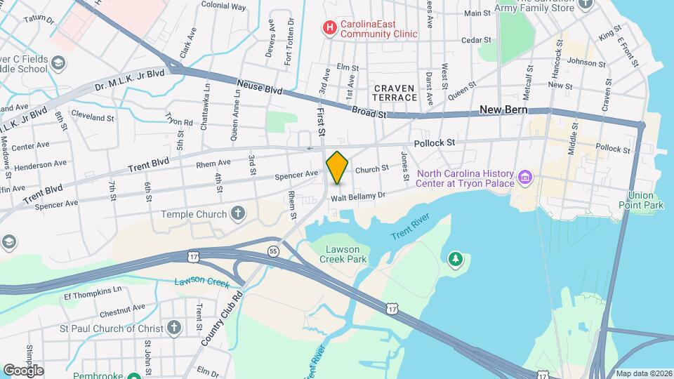 211 Lawson St Map and Location Details