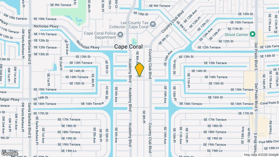 1419 SE 8th Ave Map and Location Details