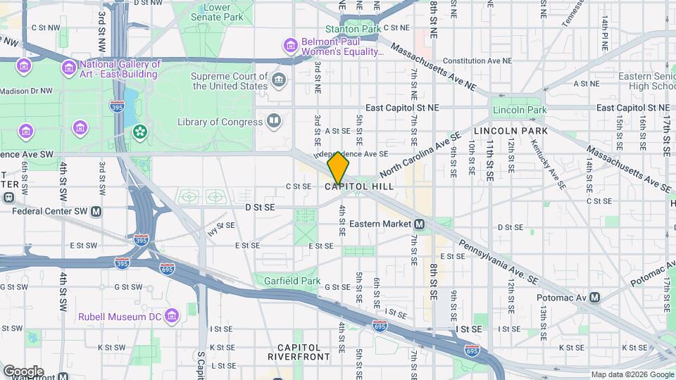 333 C St SE, Unit 2 Map and Location Details