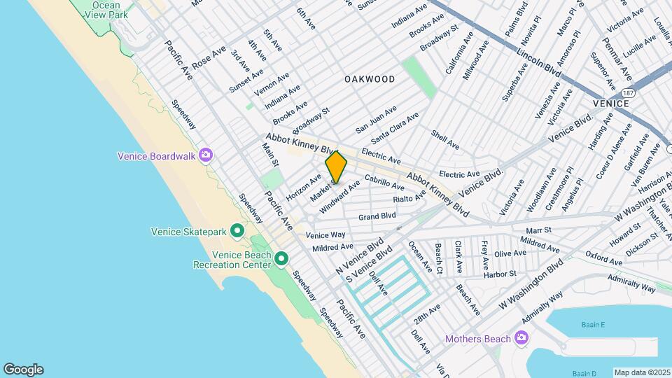 1366 Riviera Ave Map and Location Details