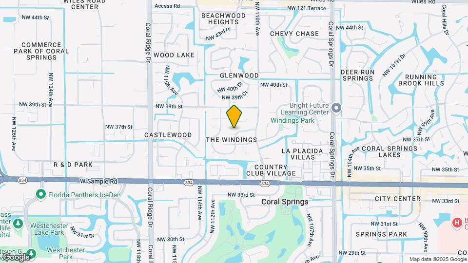 11151 NW 36th Ct Map and Location Details