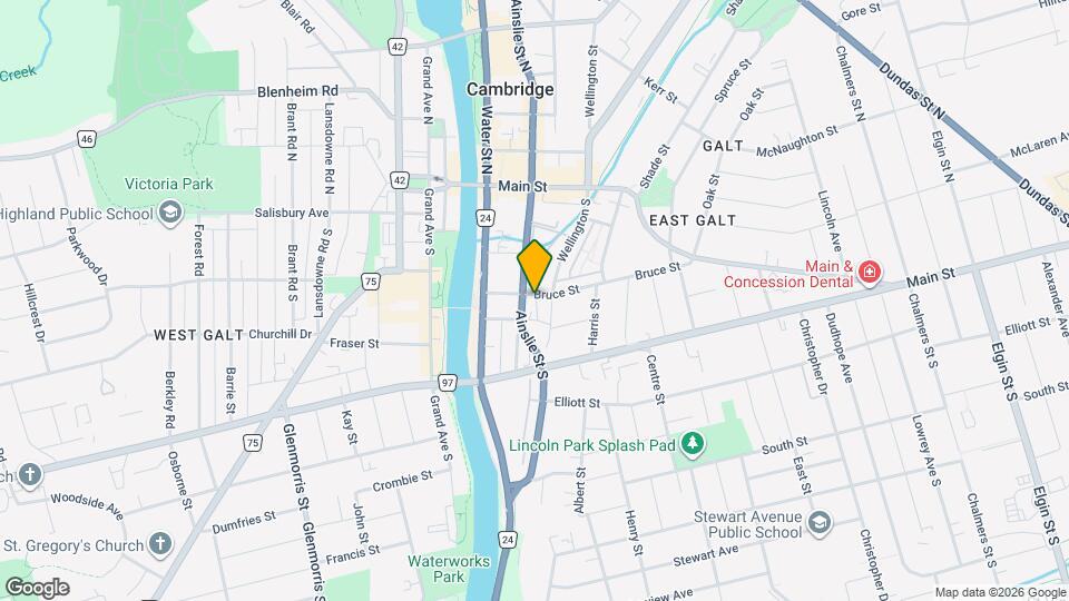 5 Bruce St Map and Location Details