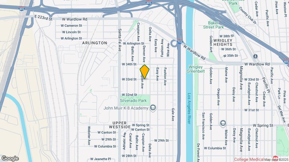 3290 Caspian Ave Map and Location Details